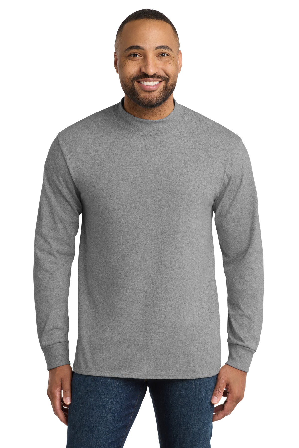 Port & Co   Essential Mock Turtleneck.  PC61M
