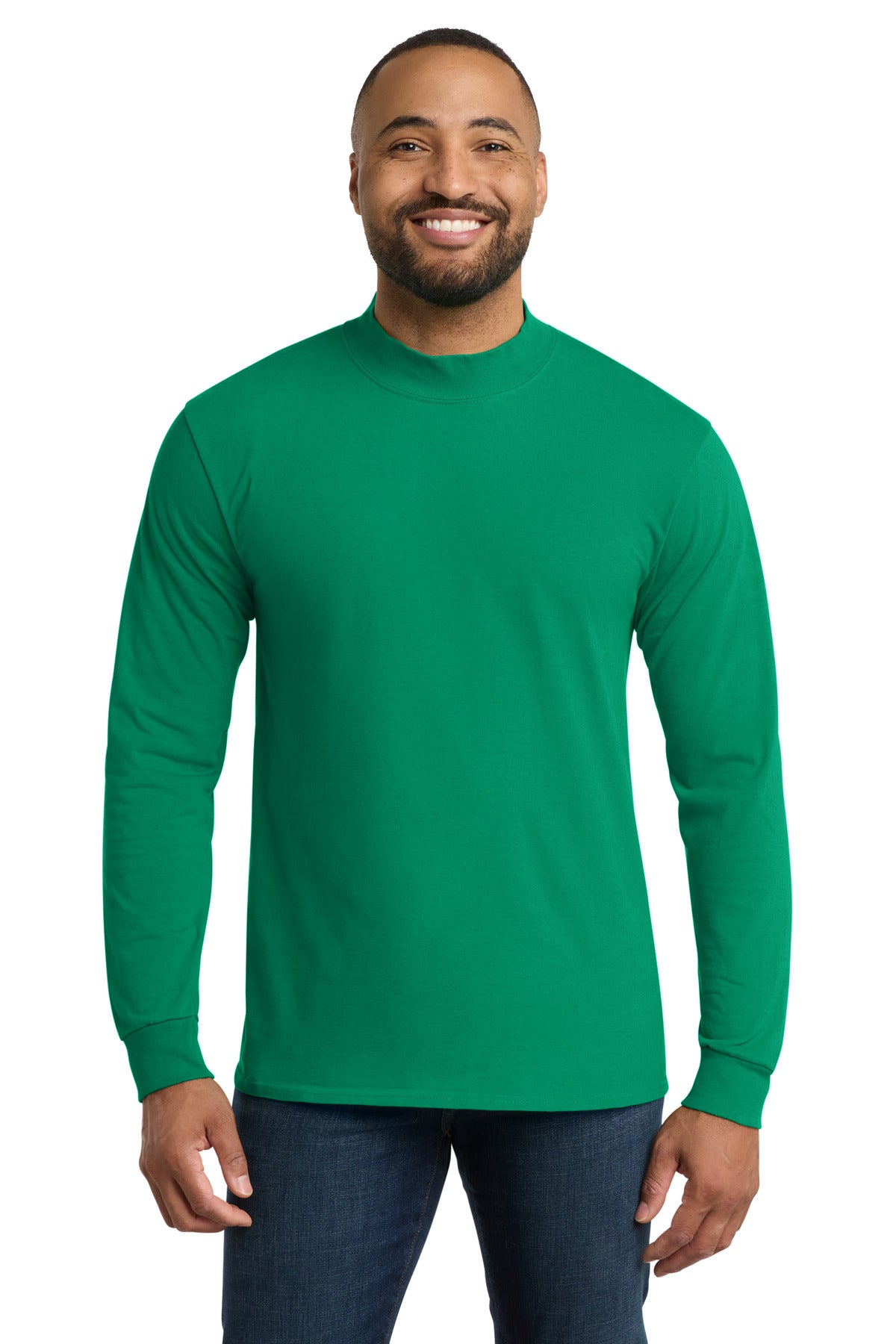 Port & Co   Essential Mock Turtleneck.  PC61M