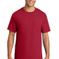 Port & Co   Essential Pocket Tee. PC61P