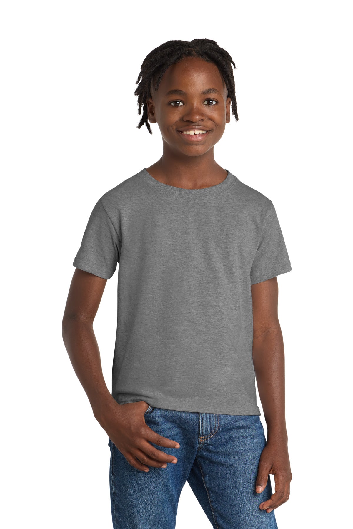 Port & Co   Youth Essential Tee. PC61Y