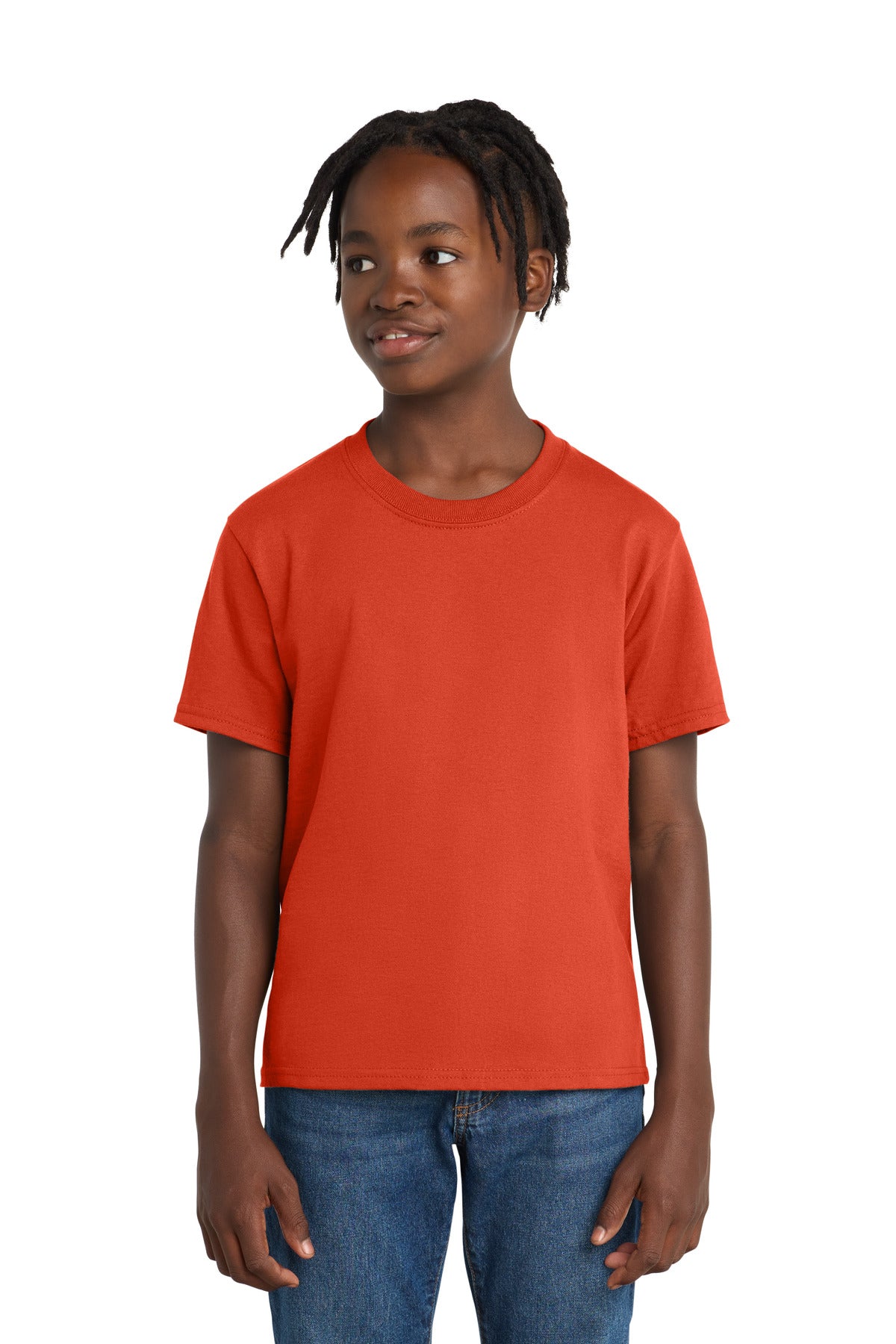 Port & Co   Youth Essential Tee. PC61Y