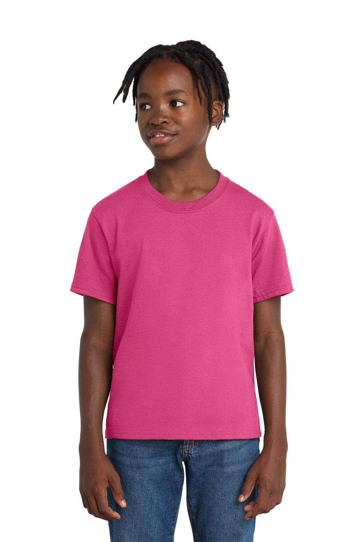 Port & Co   Youth Essential Tee. PC61Y