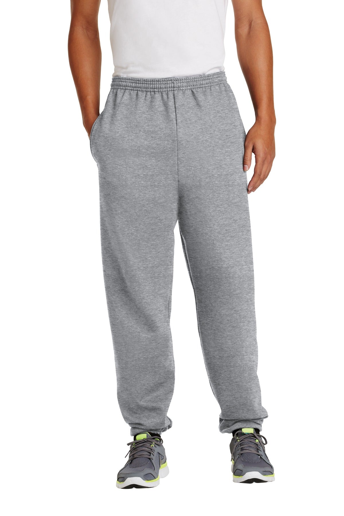 Port & Co ®  Essential Fleece Sweatpant with Pockets.  PC90P | Add Your Logo