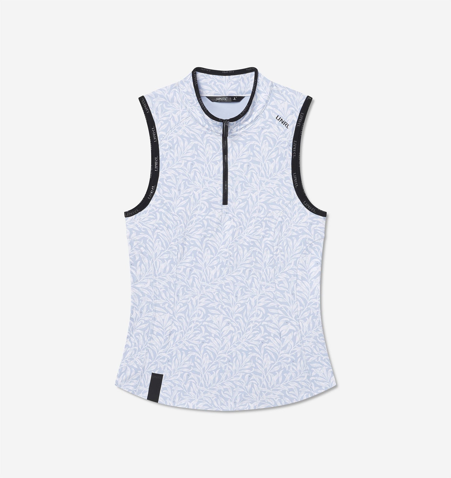 UNRL Performa Sleeveless Polo Ã¢â‚¬â€œ Botanical Blue