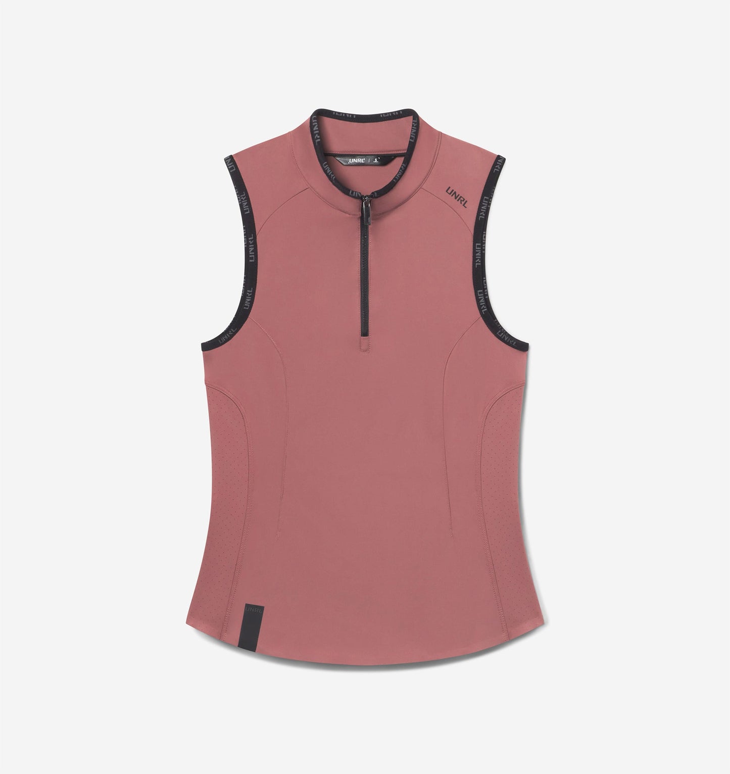 UNRL Performa Sleeveless Polo Ã¢â‚¬â€œ Rosewood