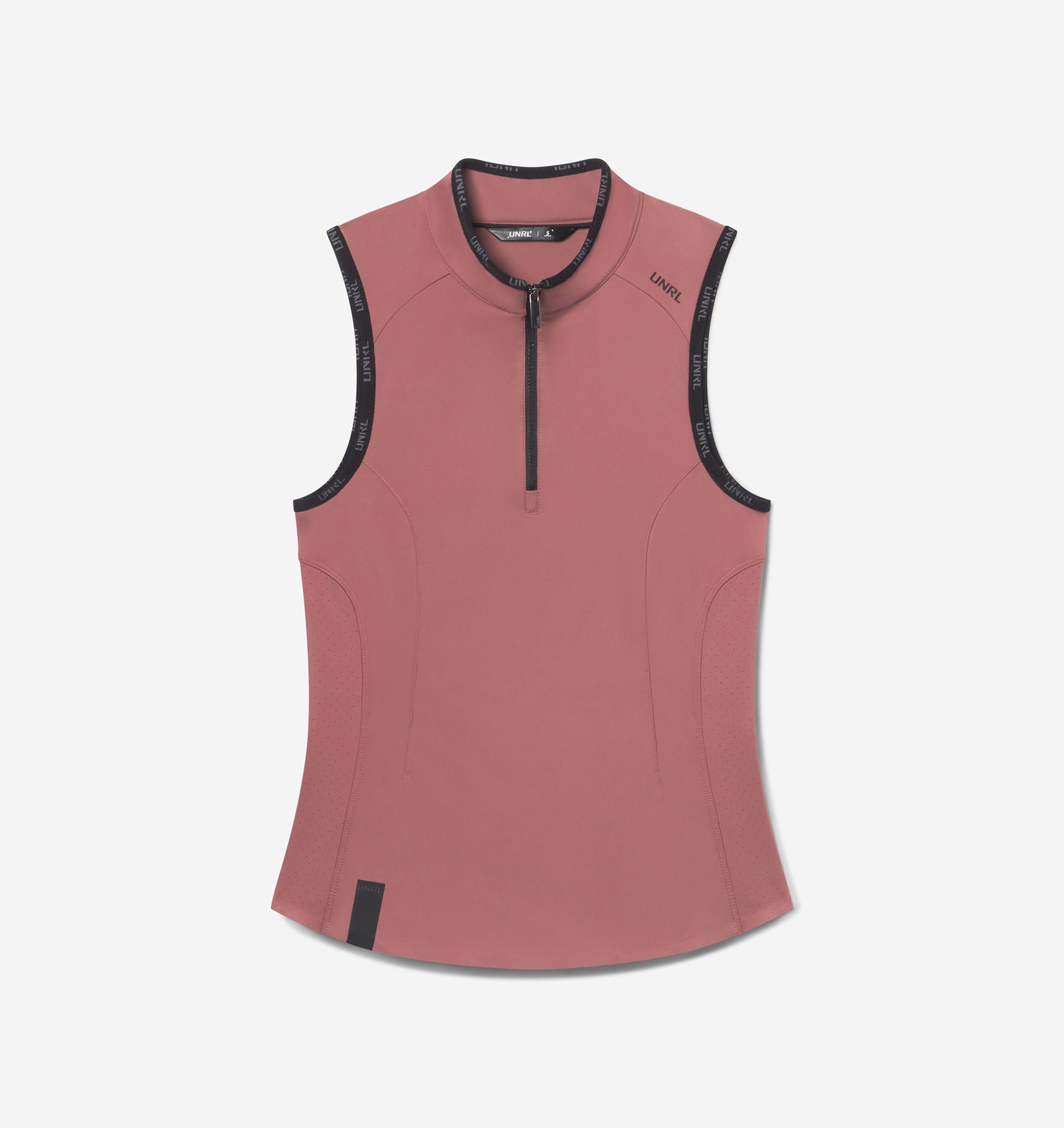 UNRL Performa Sleeveless Polo Ã¢â‚¬â€œ Rosewood