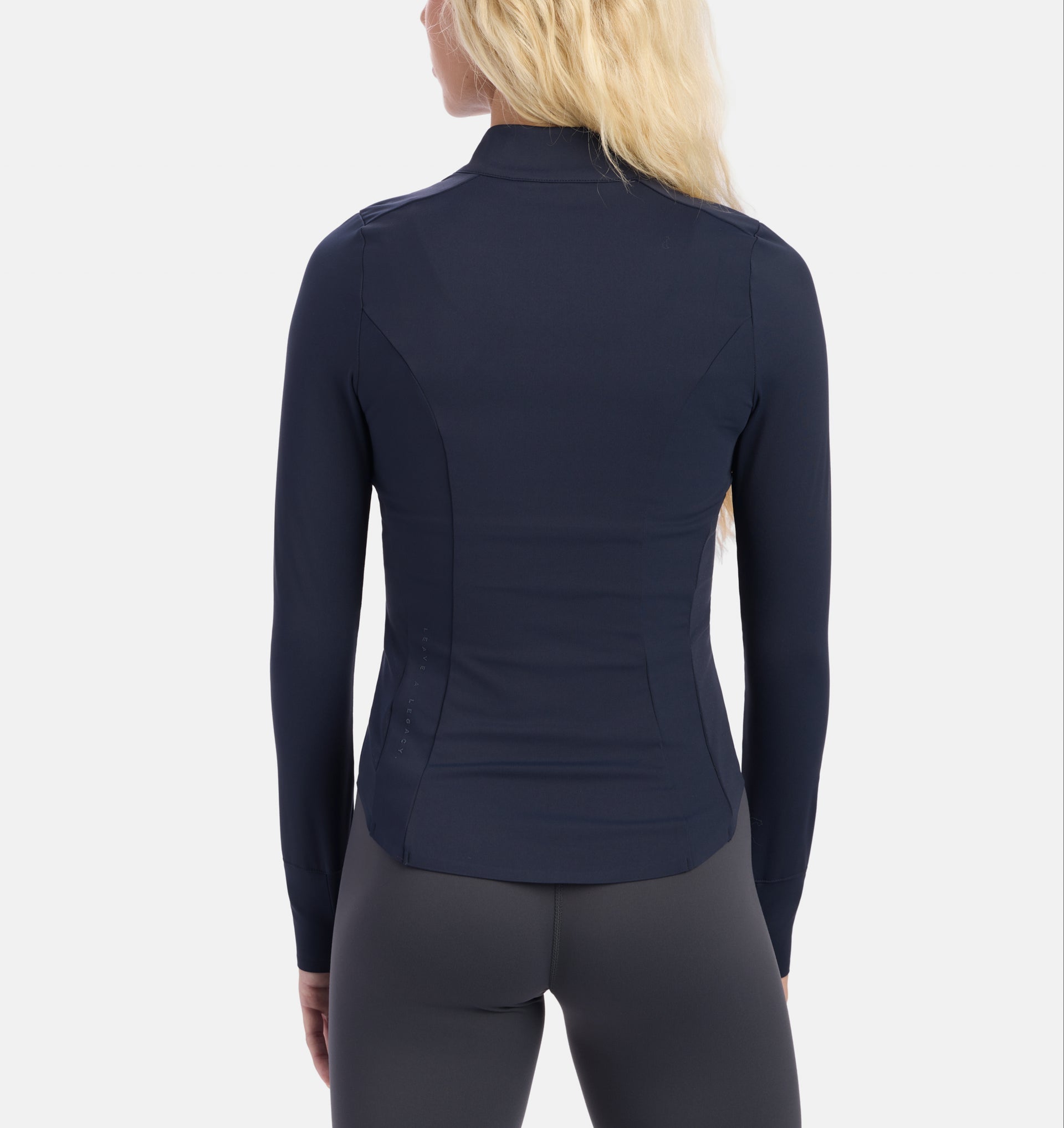 UNRL Womens Performa Fitted Half-Zip Ã¢â‚¬â€œ Midnight Navy