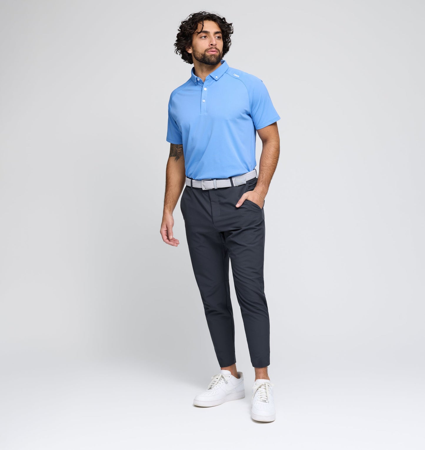UNRL Pique Pro Polo Ã¢â‚¬â€œ Perennial Blue
