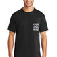 Port & Co   Tall Core Blend Pocket Tee. PC55PT