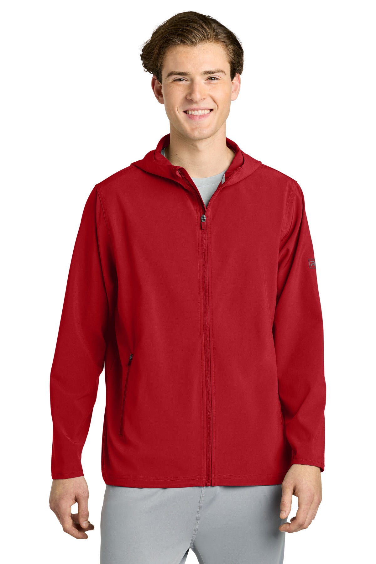 Richardson Barrage Hooded Wind Jacket RA7400FZH | Add Your Logo