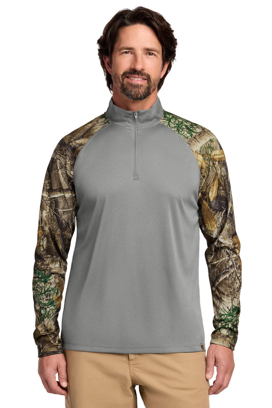 Russell Outdoors   Realtree   Colorblock Performance 1/4-Zip RU152