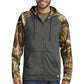 Russell Outdoors   Realtree   Performance Colorblock Full-Zip Hoodie RU452