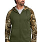 Russell Outdoors   Realtree   Performance Colorblock Full-Zip Hoodie RU452