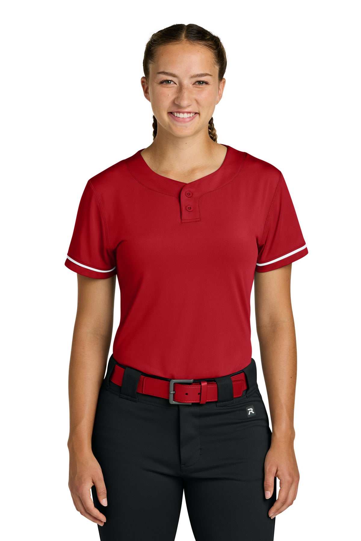 Richardson Women's Select 2-Button Softball Jersey RW7220 | Add Your Logo