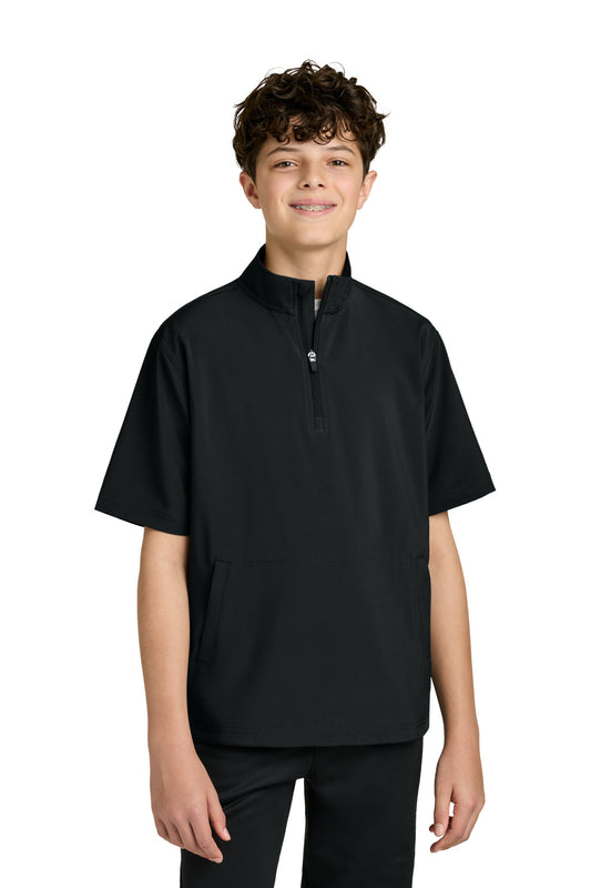 Richardson Youth Barrage Wind Shirt RY7400SSQ | Add Your Logo