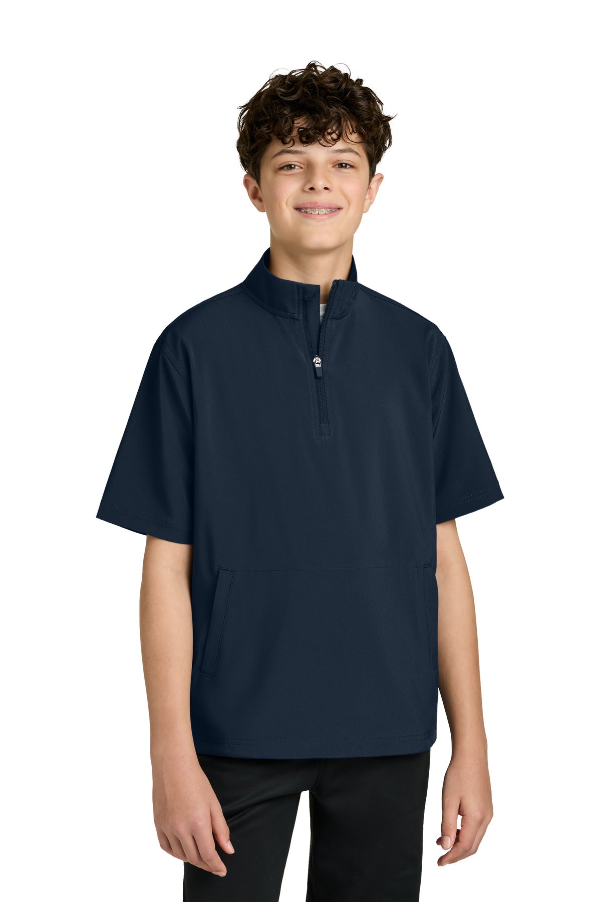 Richardson Youth Barrage Wind Shirt RY7400SSQ | Add Your Logo