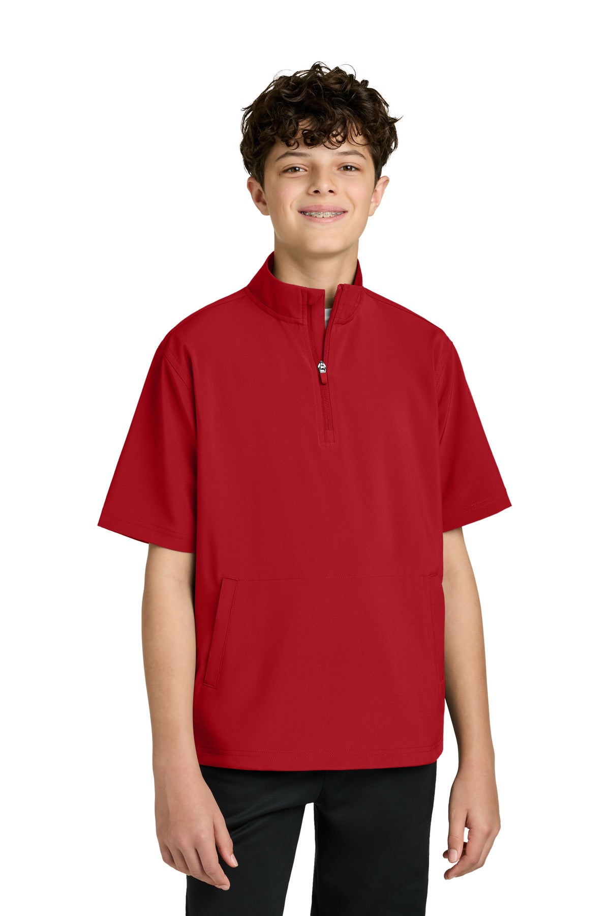 Richardson Youth Barrage Wind Shirt RY7400SSQ | Add Your Logo