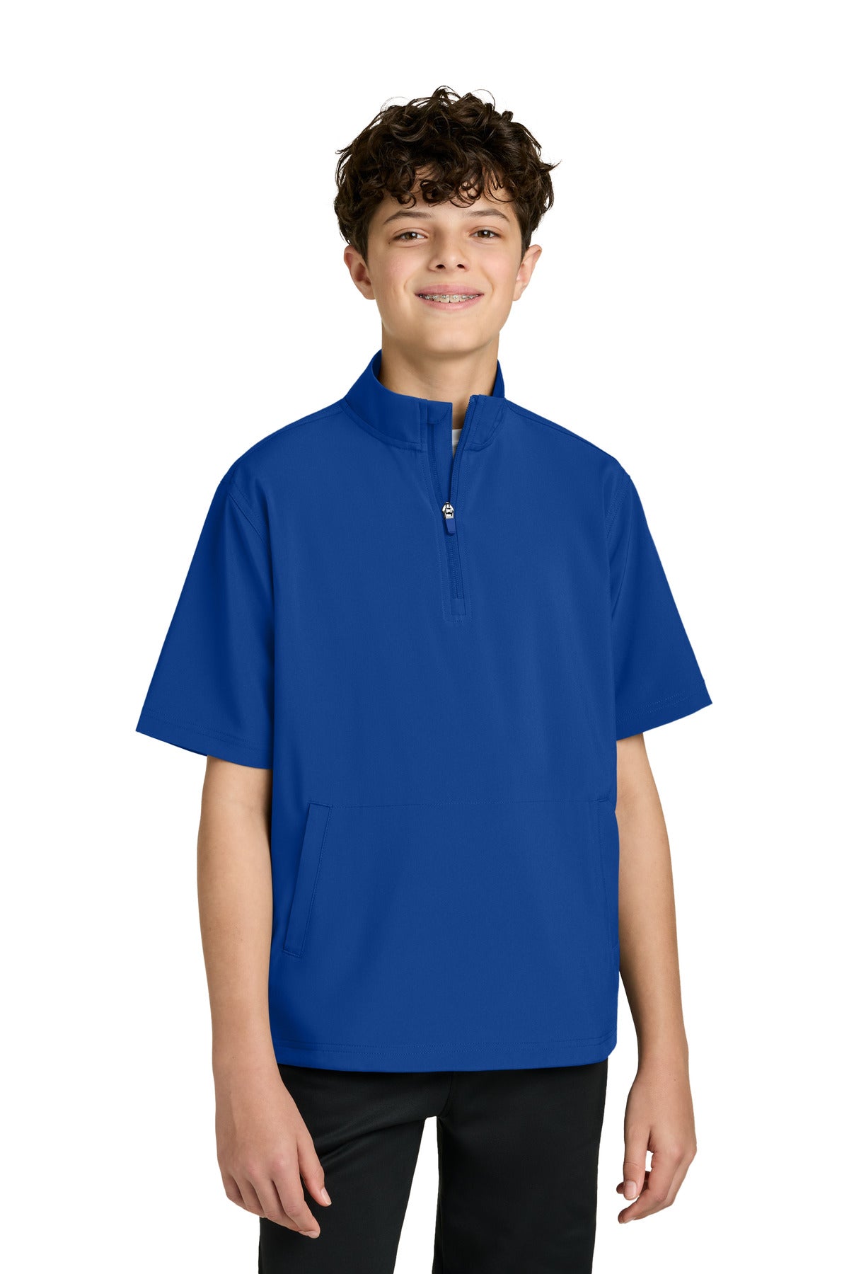 Richardson Youth Barrage Wind Shirt RY7400SSQ | Add Your Logo