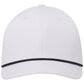 UNRL Mid-Pro Vented Rope Snapback White/Black