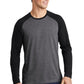 Sport-Tek    PosiCharge    Long Sleeve Tri-Blend Wicking Raglan Tee ST400LS