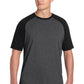 Sport-Tek    PosiCharge    Tri-Blend Wicking Raglan Tee. ST400