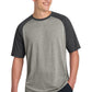 Sport-Tek    PosiCharge    Tri-Blend Wicking Raglan Tee. ST400