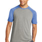 Sport-Tek    PosiCharge    Tri-Blend Wicking Raglan Tee. ST400