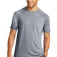 Sport-Tek    PosiCharge    Tri-Blend Wicking Raglan Tee. ST400