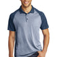 Sport-Tek    PosiCharge    RacerMesh    Raglan Heather Block Polo. ST641