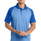 Sport-Tek    PosiCharge    RacerMesh    Raglan Heather Block Polo. ST641