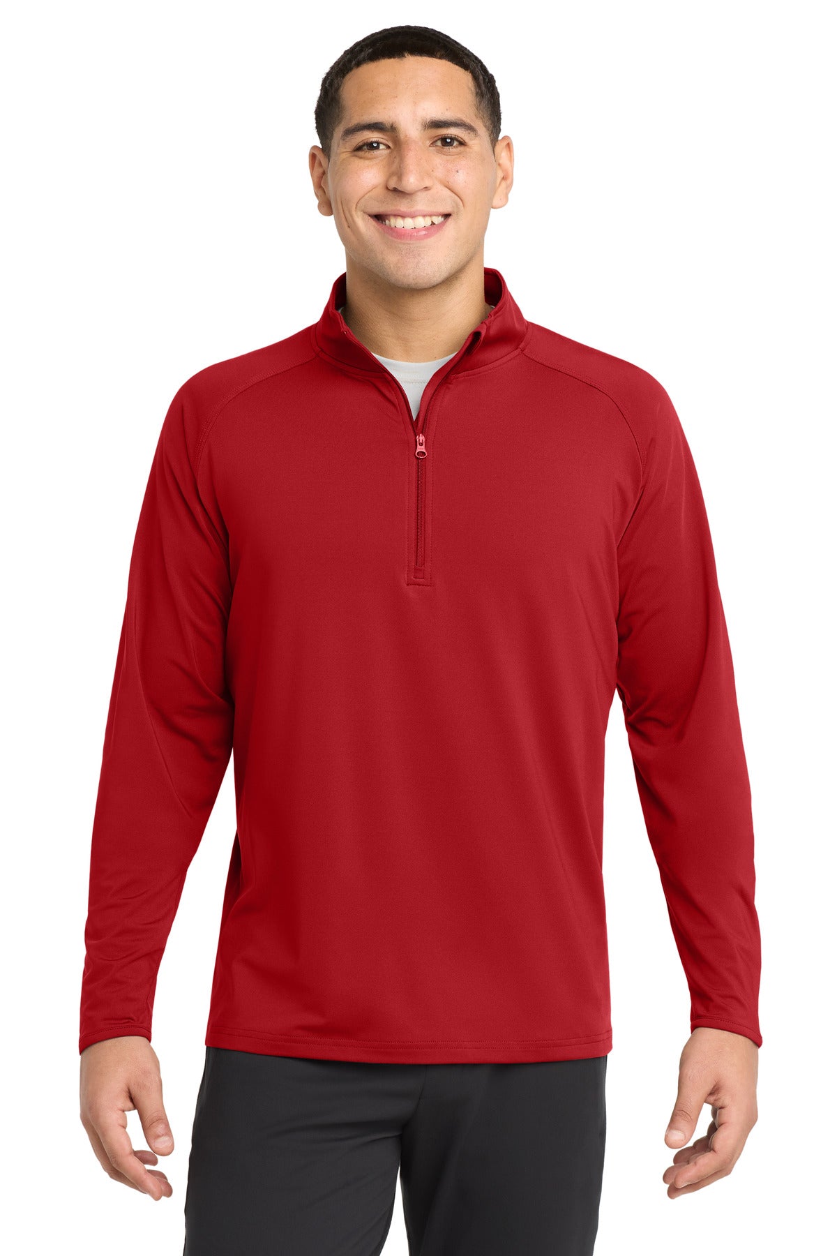 Sport-Tek   Sport-Wick   Stretch 1/4-Zip Pullover. ST850