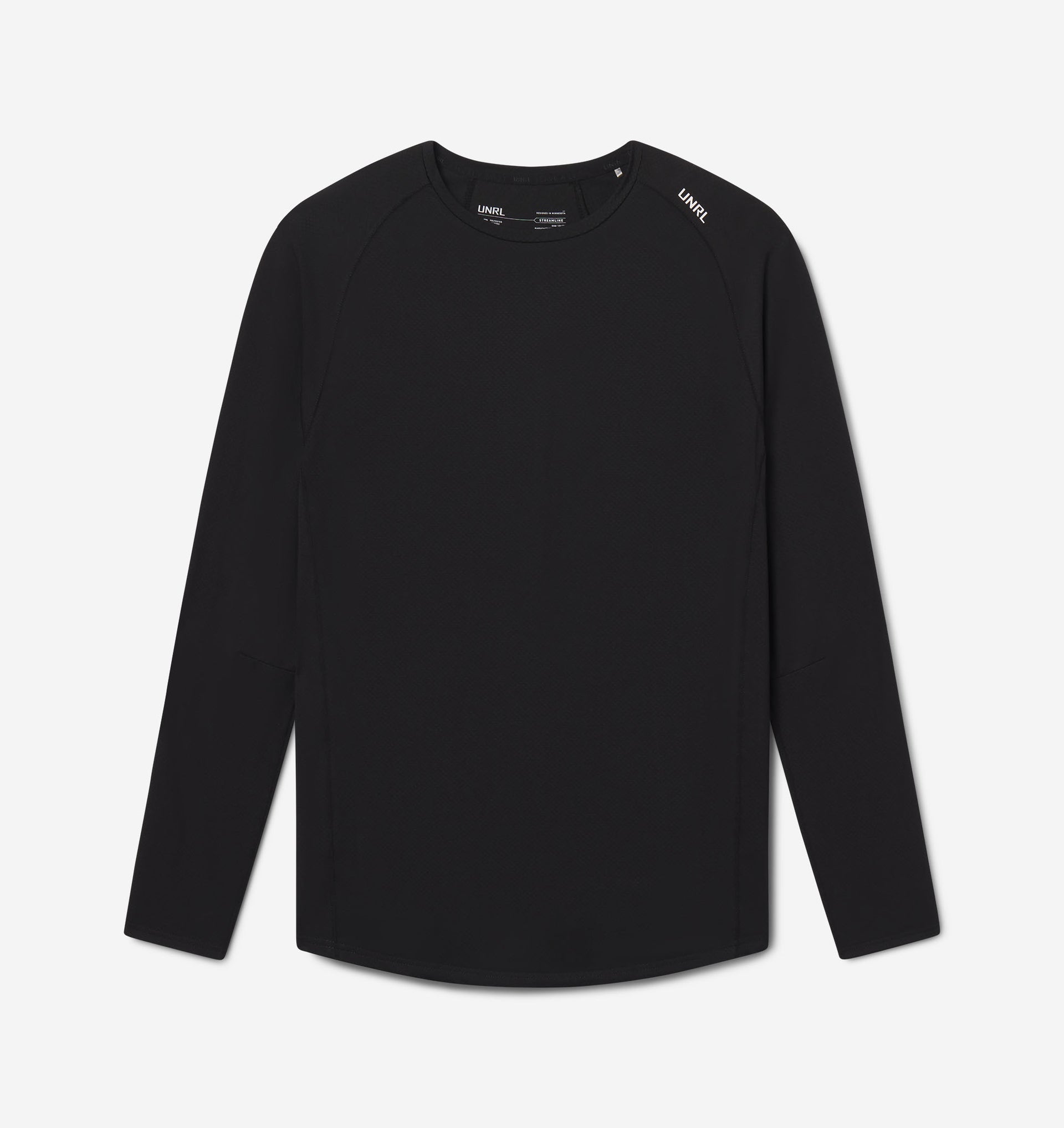UNRL Streamline Performace Long Sleeve Black