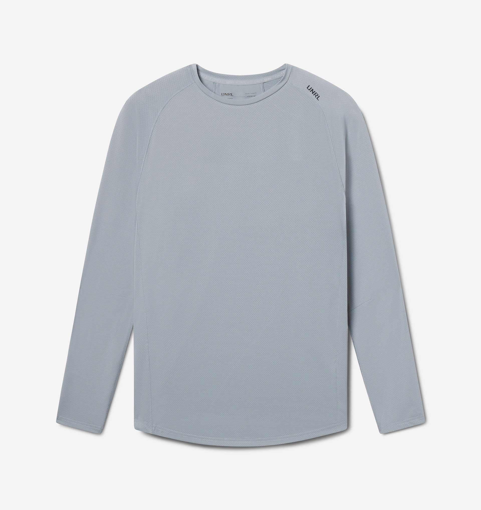 UNRL Streamline Performace Long Sleeve Cadet Gray