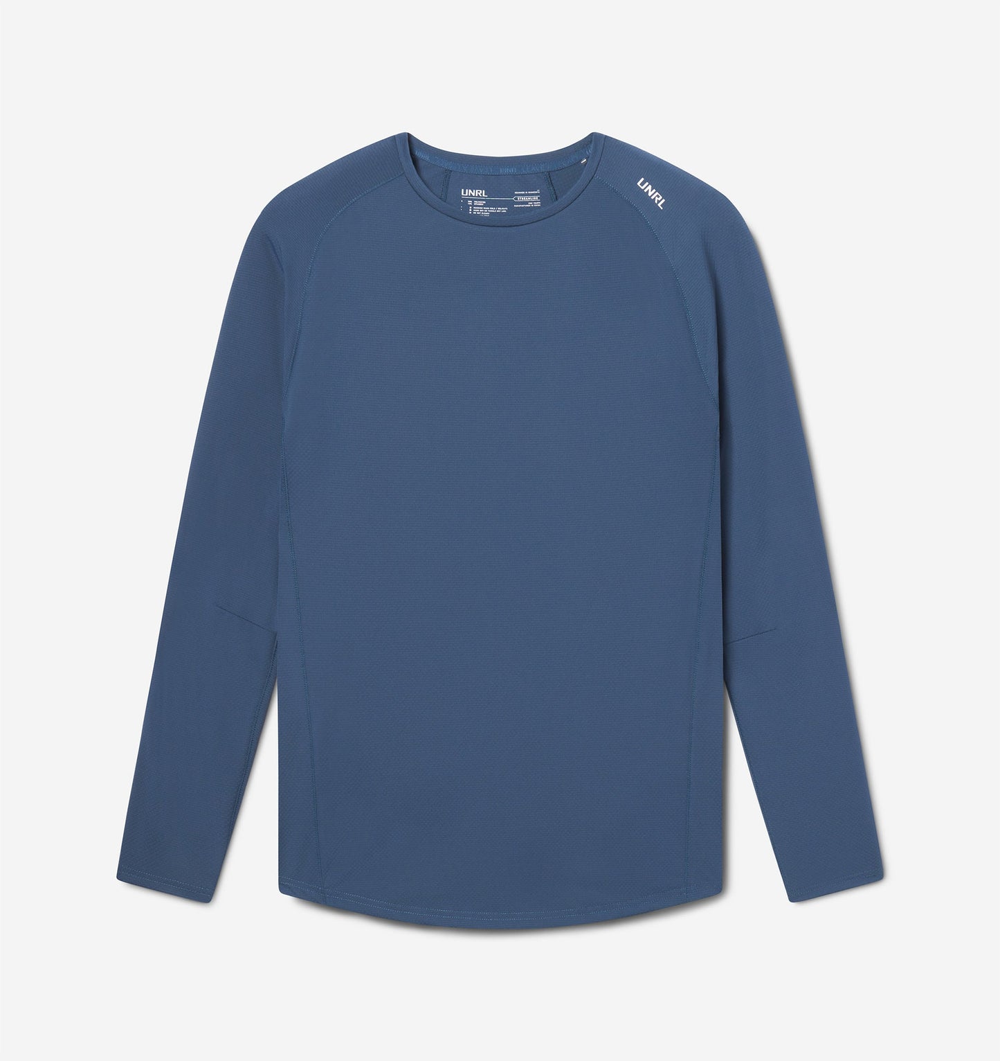 UNRL Streamline Performace Long Sleeve Cavern Blue