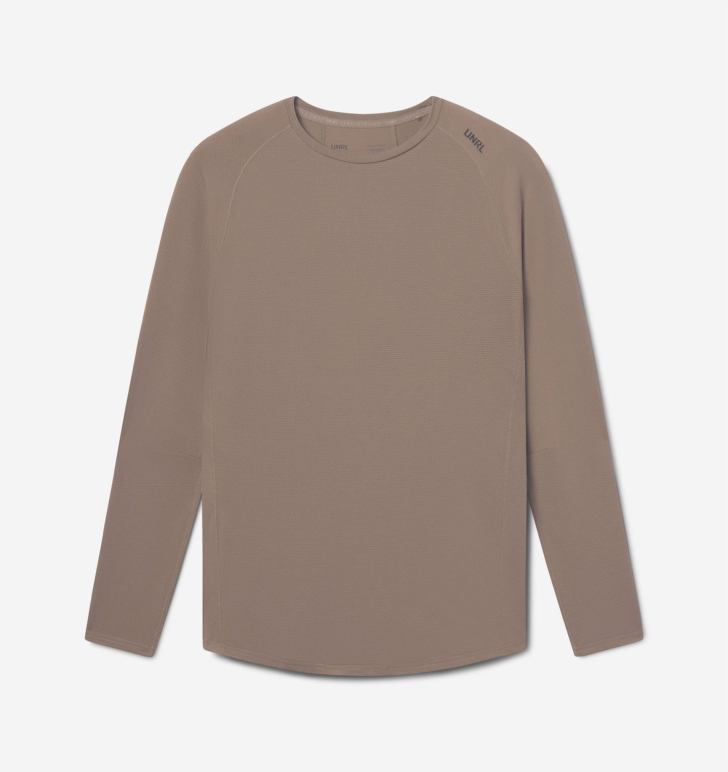 UNRL Streamline Performace Long Sleeve Taupe