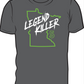 “Legend Killer” Limited Edition Bella+Canvas Shirt – Graphic Goat Exclusive