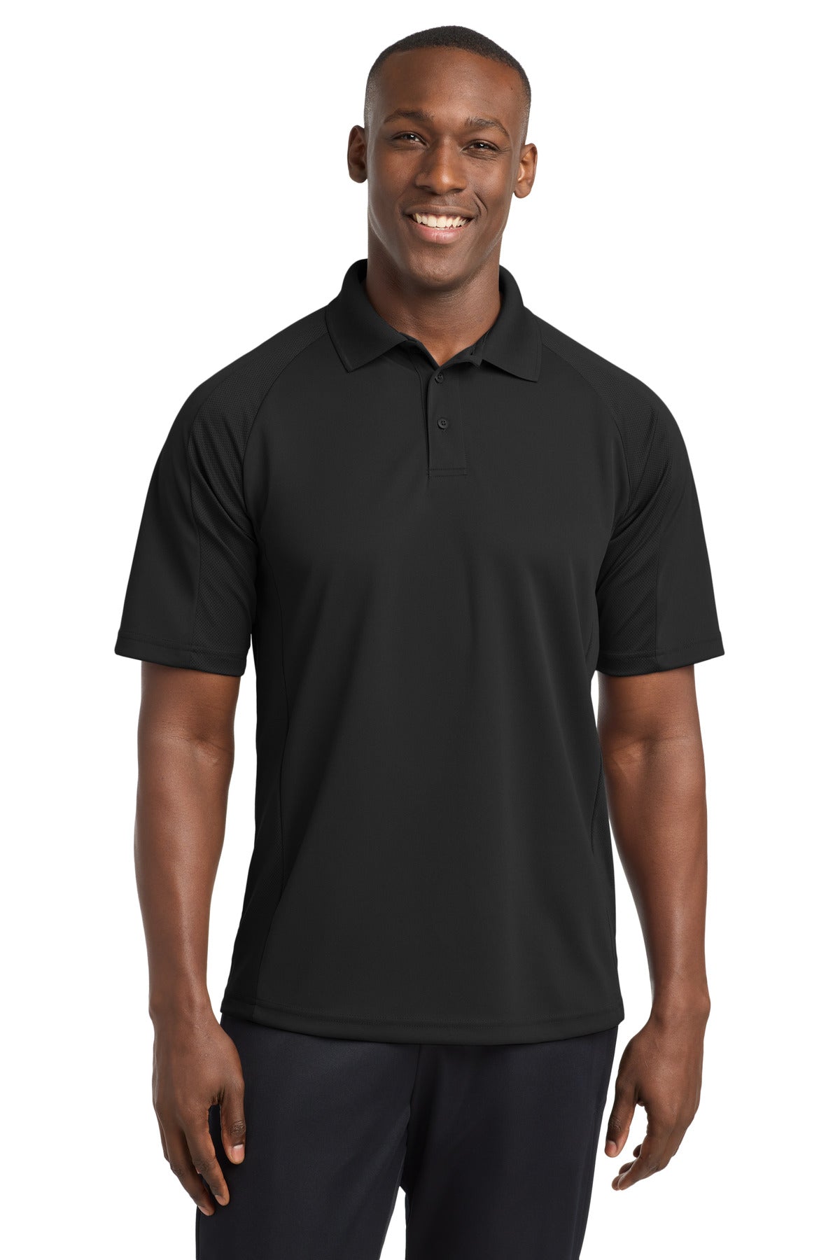 Sport-Tek   Dri-Mesh Pro Polo. T474