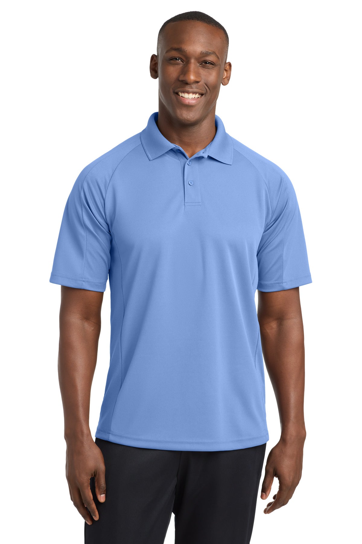 Sport-Tek   Dri-Mesh Pro Polo. T474