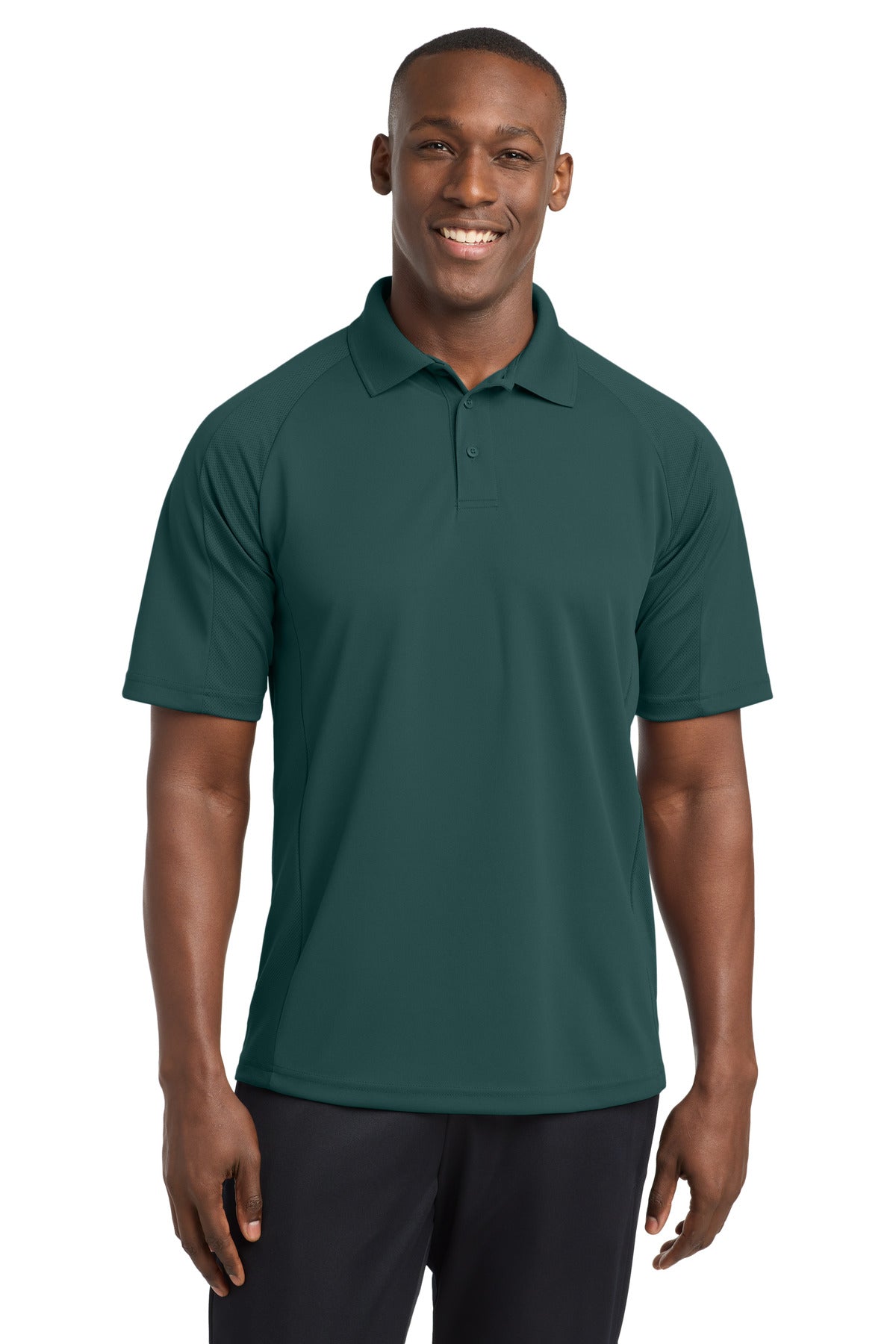 Sport-Tek   Dri-Mesh Pro Polo. T474