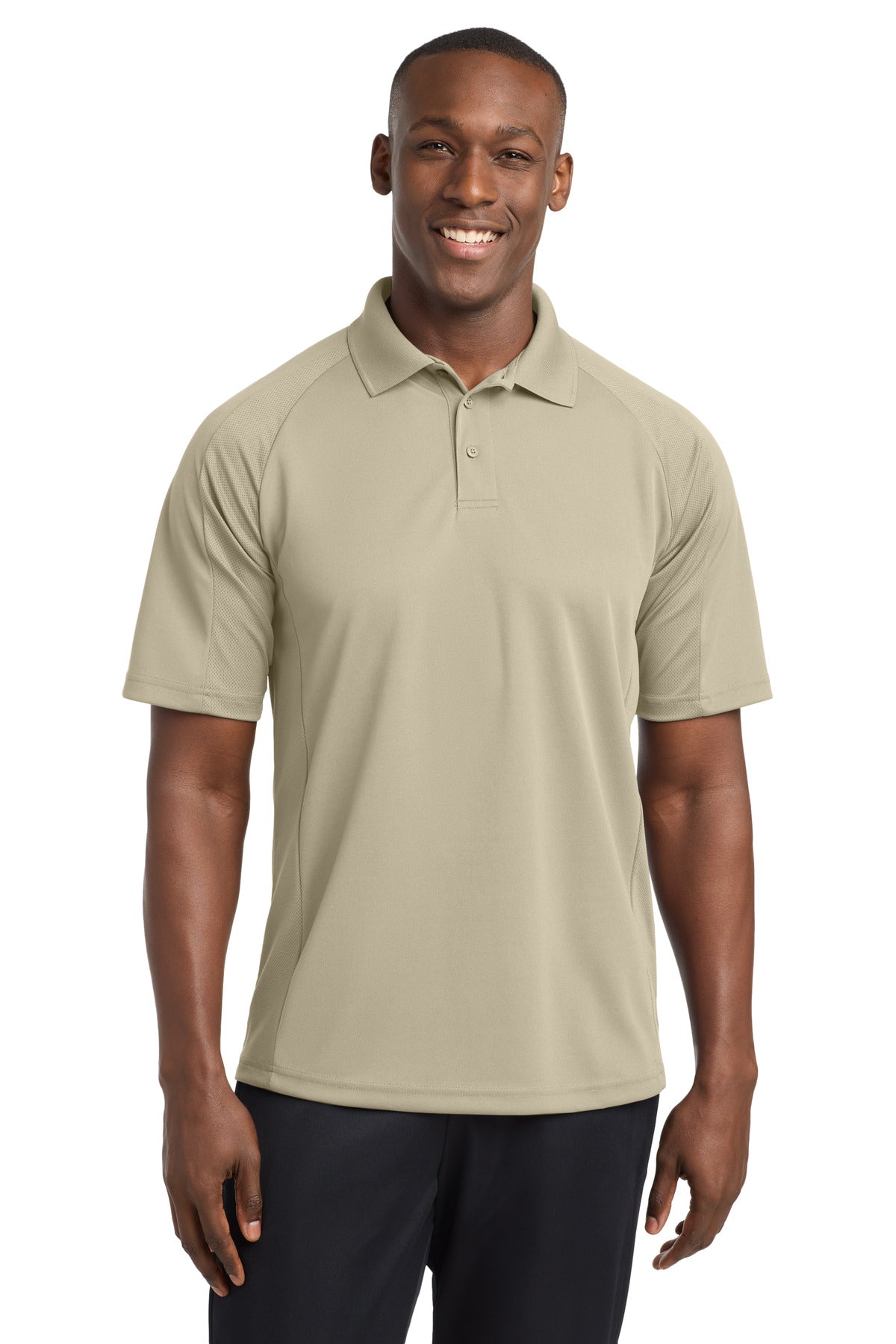 Sport-Tek   Dri-Mesh Pro Polo. T474