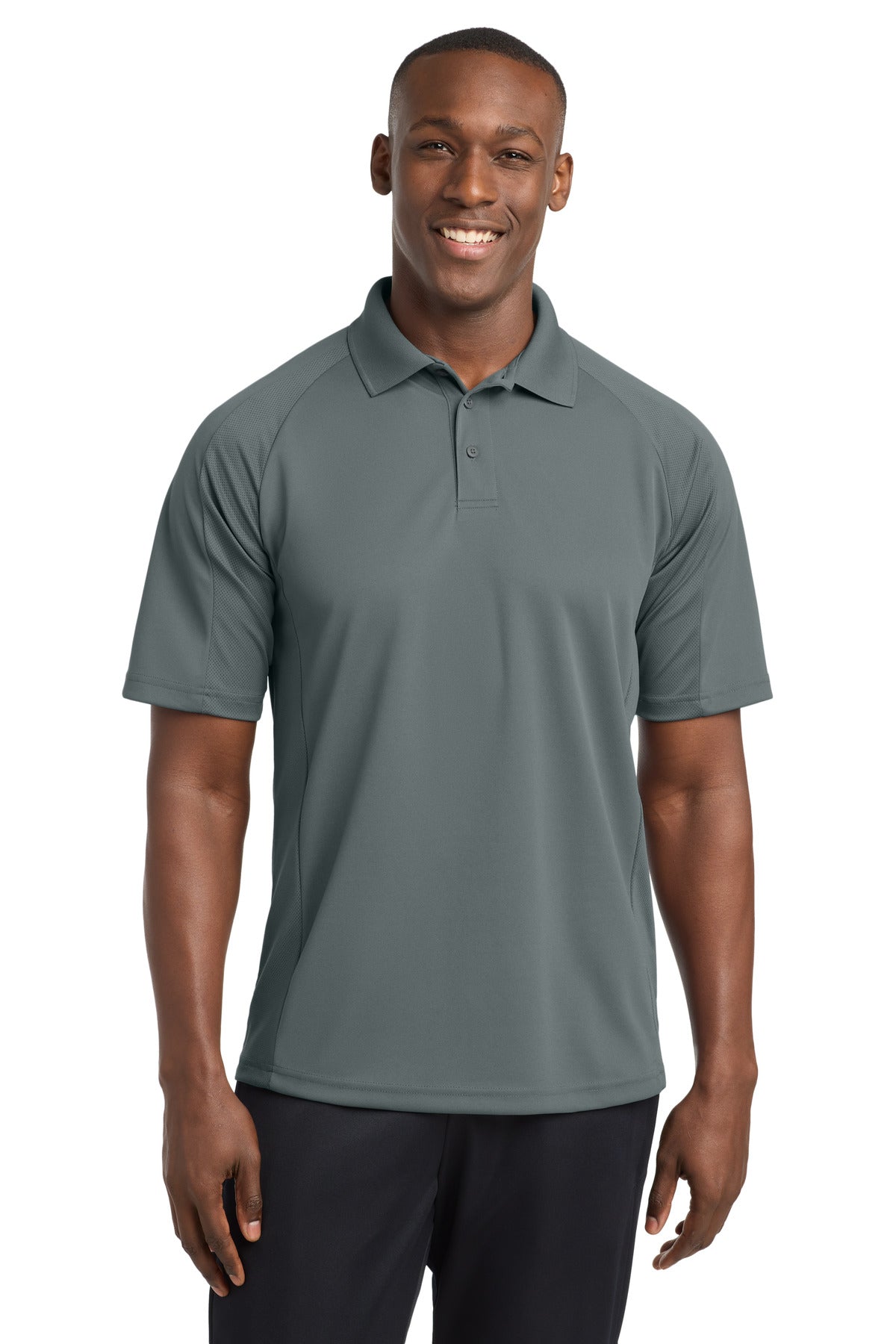 Sport-Tek   Dri-Mesh Pro Polo. T474