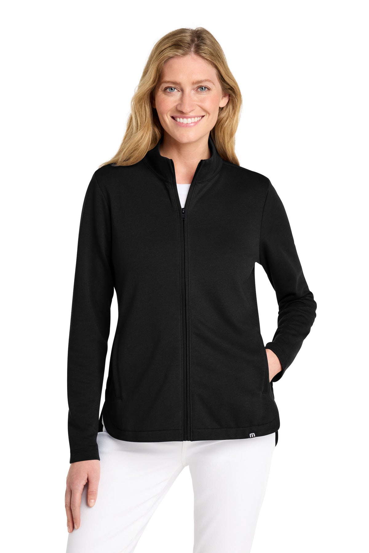 TravisMathew Women's Coveside Full-Zip TM1LD001 | Add Your Logo