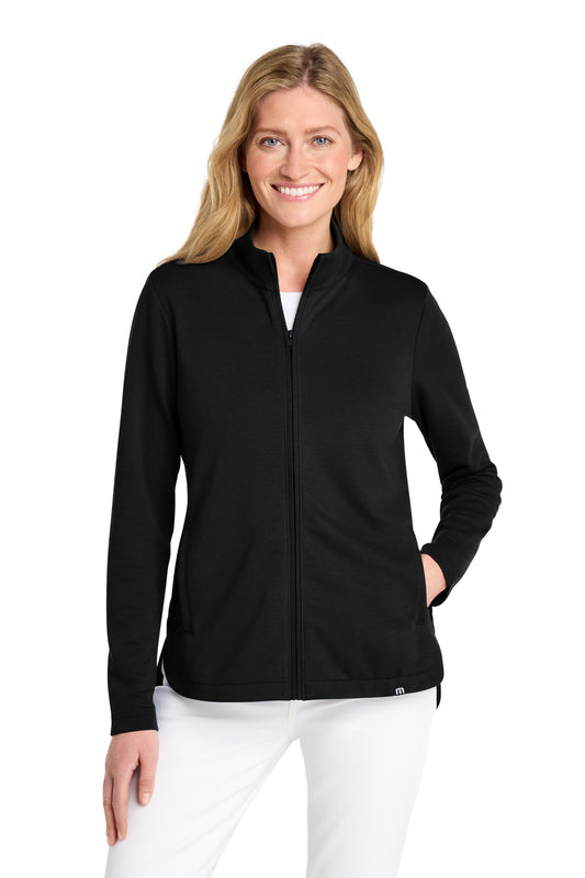 TravisMathew Women's Coveside Full-Zip TM1LD001 | Add Your Logo