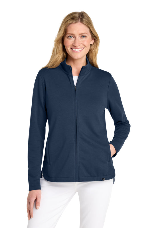TravisMathew Women's Coveside Full-Zip TM1LD001 | Add Your Logo