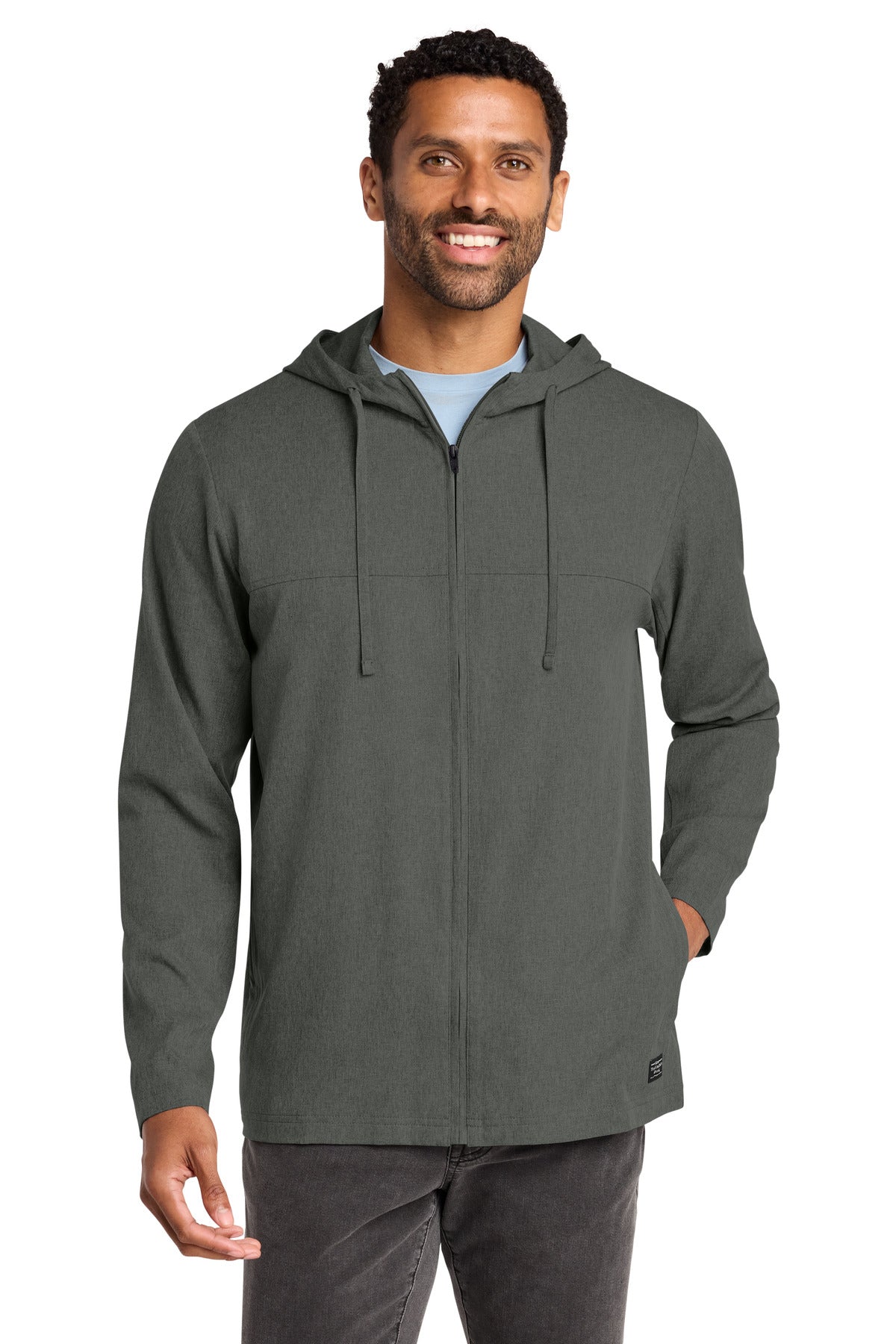 TravisMathew Balboa Hooded Full-Zip Jacket TM1MZ338 | Add Your Logo