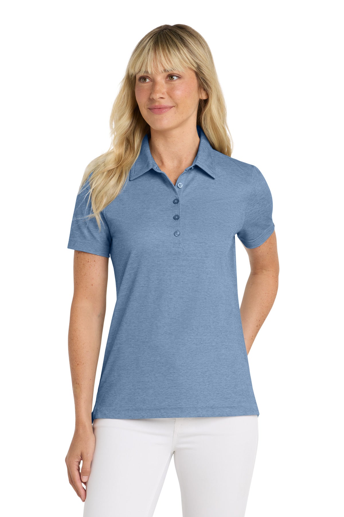 TravisMathew Women's Oceanside Heather Polo TM1WW002 | Add Your Logo