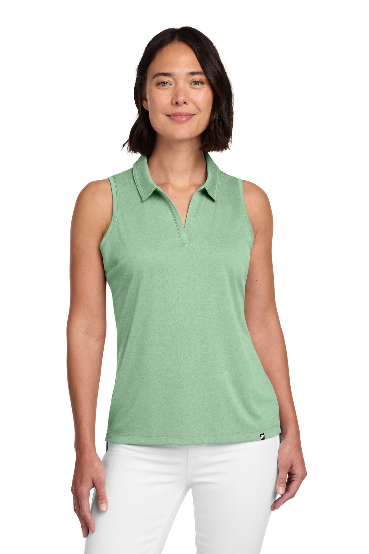 TravisMathew Women's Coto Performance Sleeveless Polo TM1WX001 | Add Your Logo