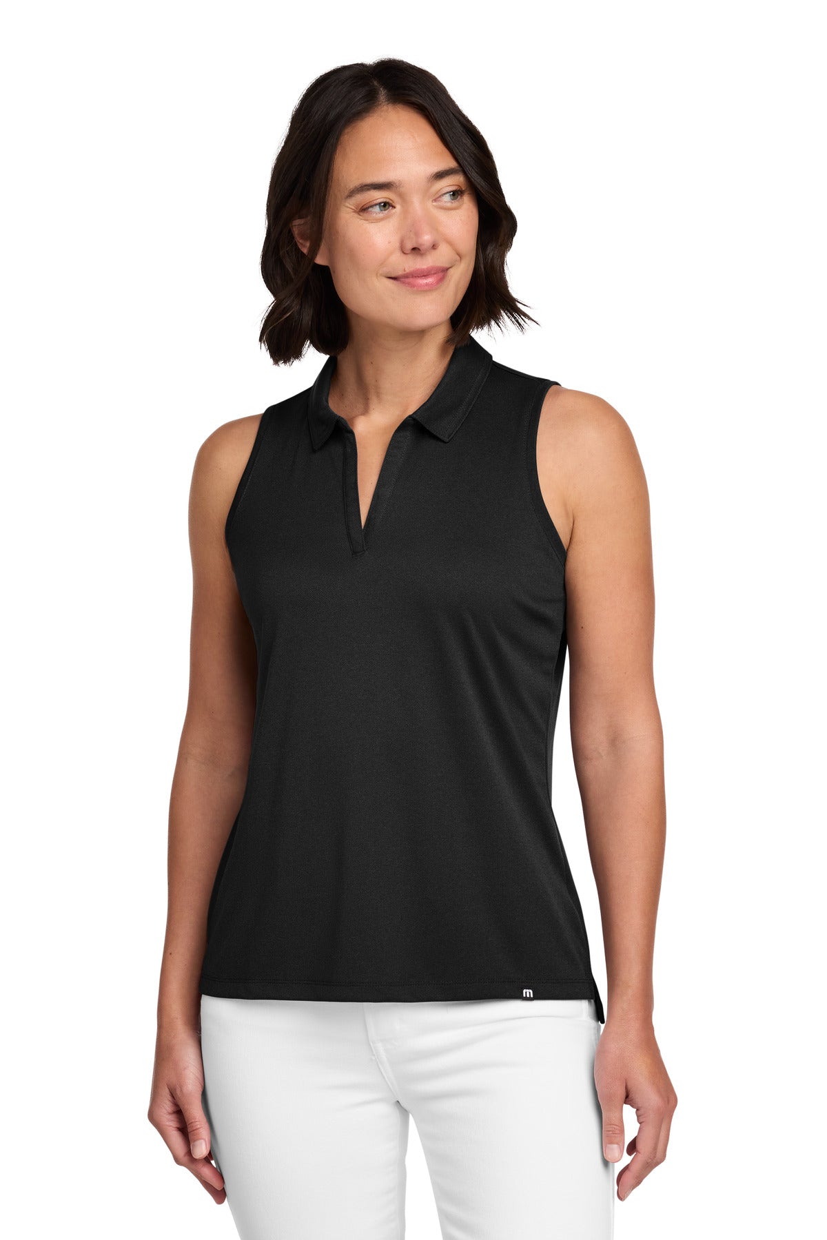 TravisMathew Women's Coto Performance Sleeveless Polo TM1WX001 | Add Your Logo