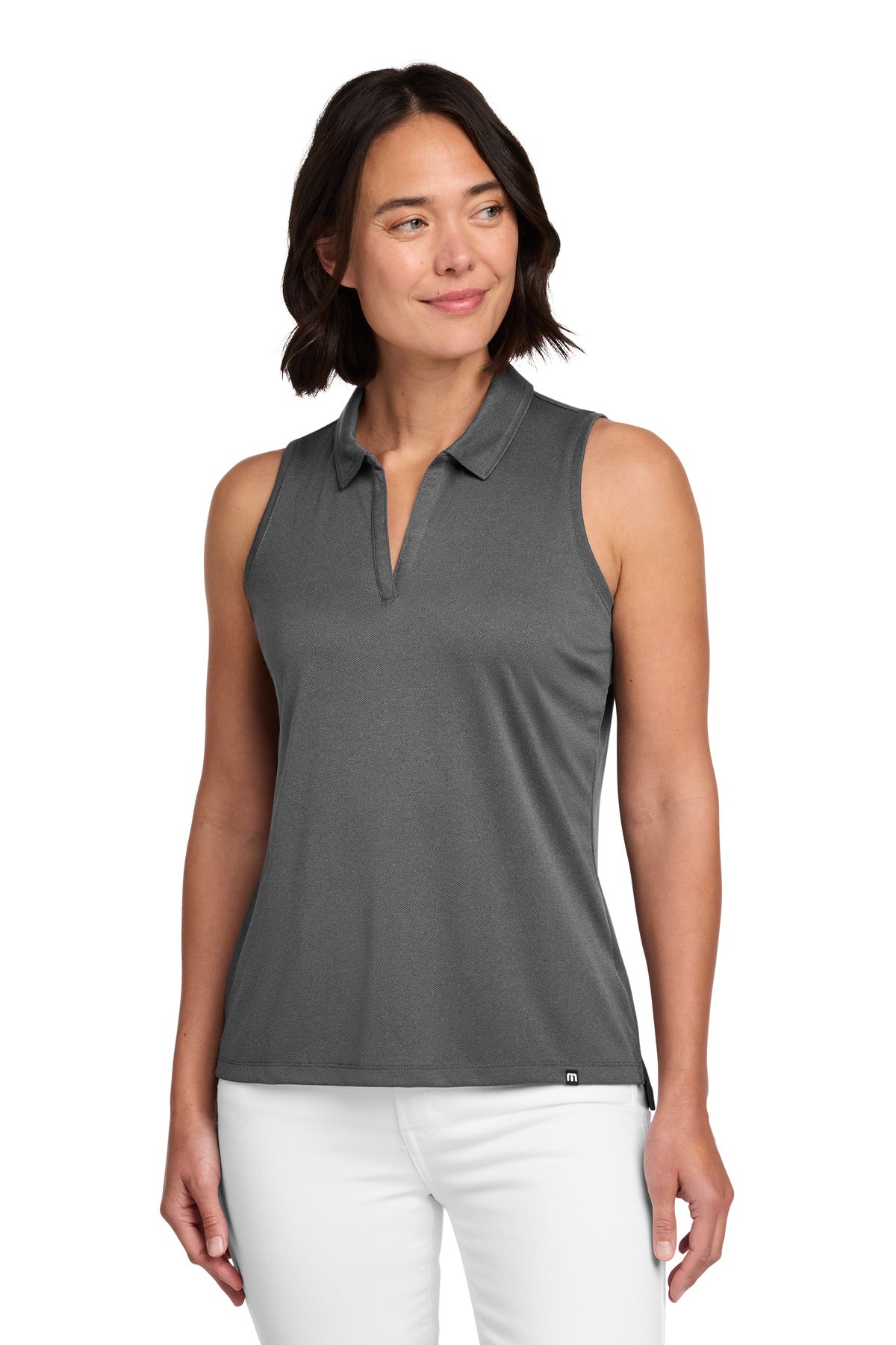 TravisMathew Women's Coto Performance Sleeveless Polo TM1WX001 | Add Your Logo