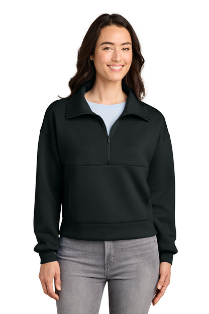 TravisMathew Women's Momentum Shift 1/2-Zip TMA42219 | Add Your Logo